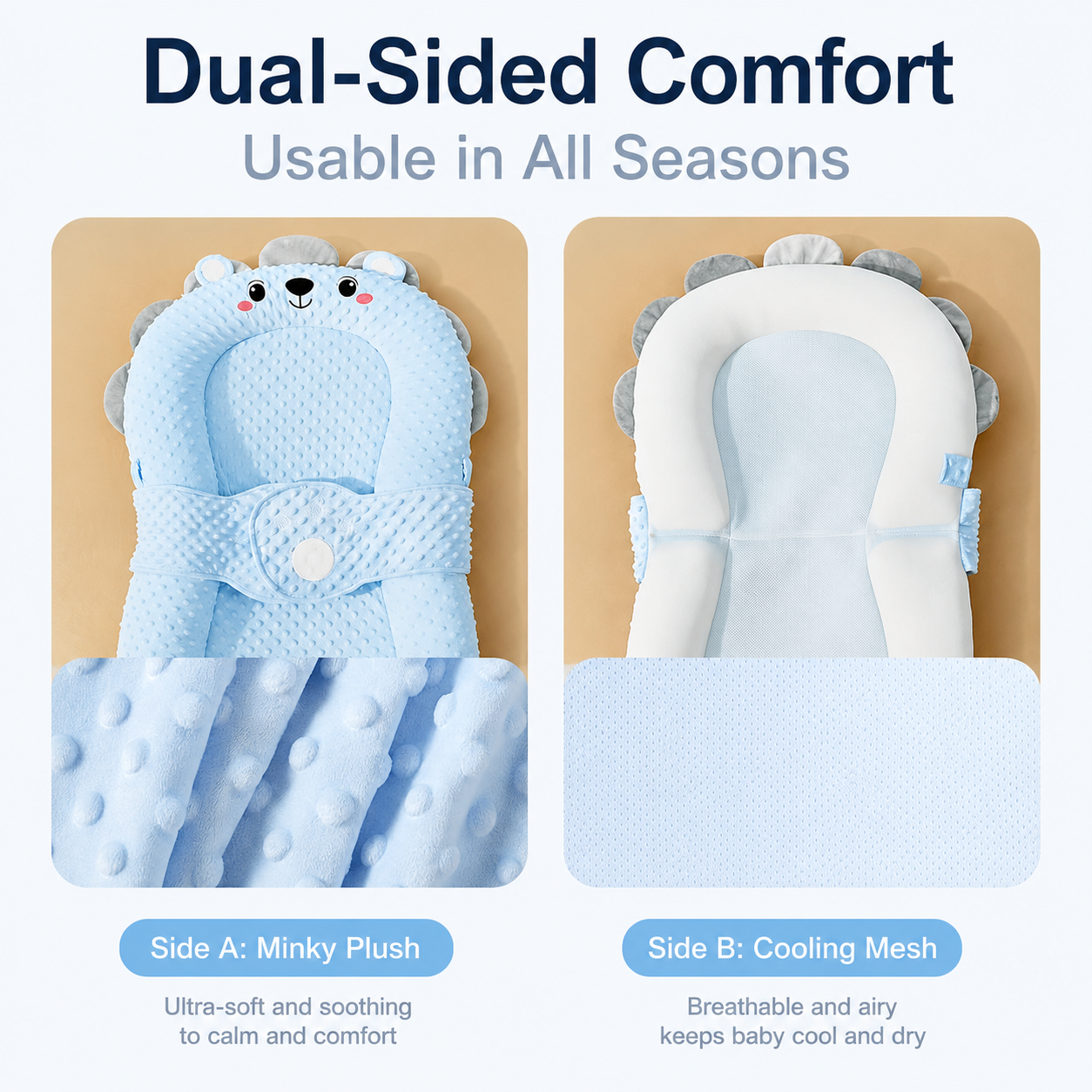 4-in-1 Baby Comfort Bed