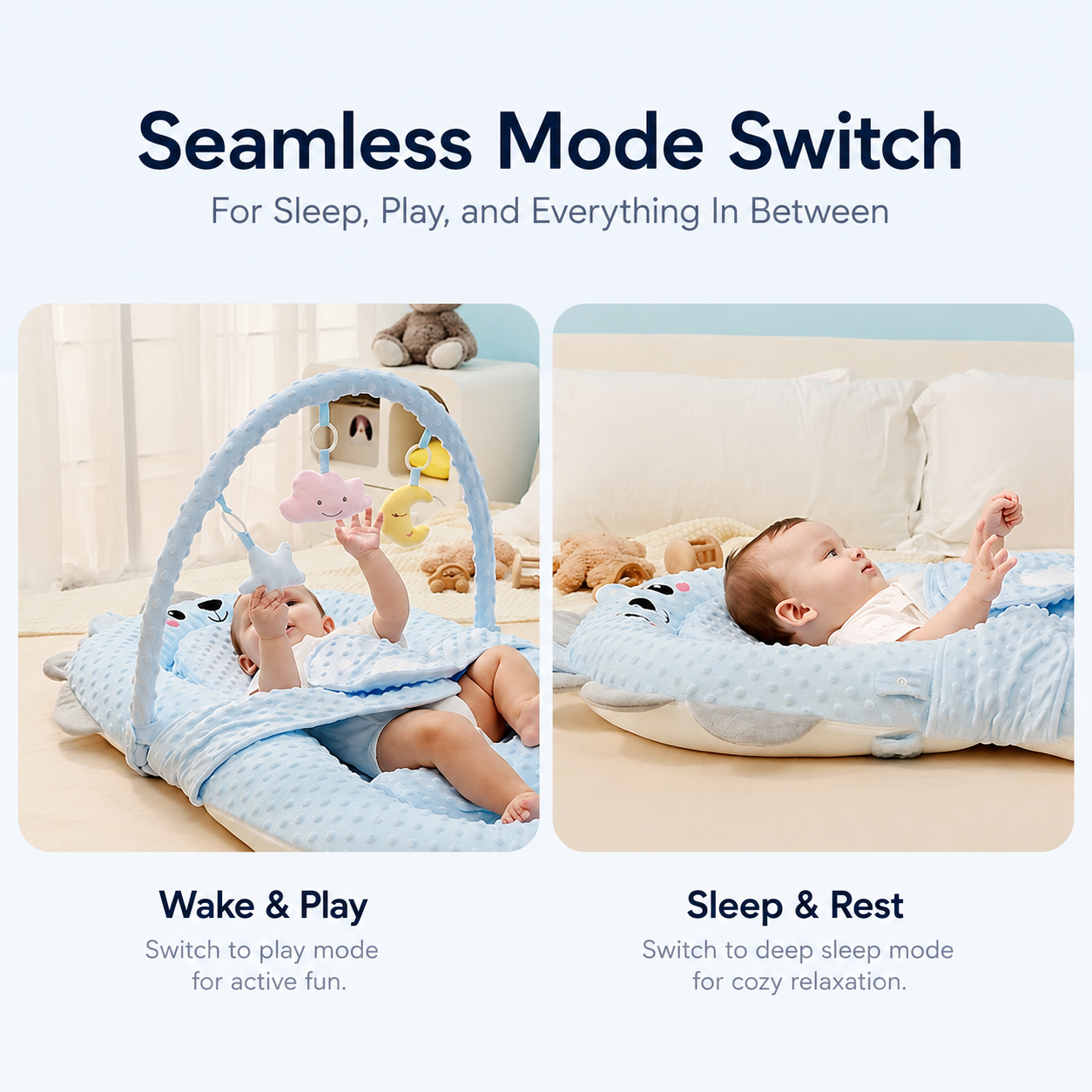 4-in-1 Baby Comfort Bed