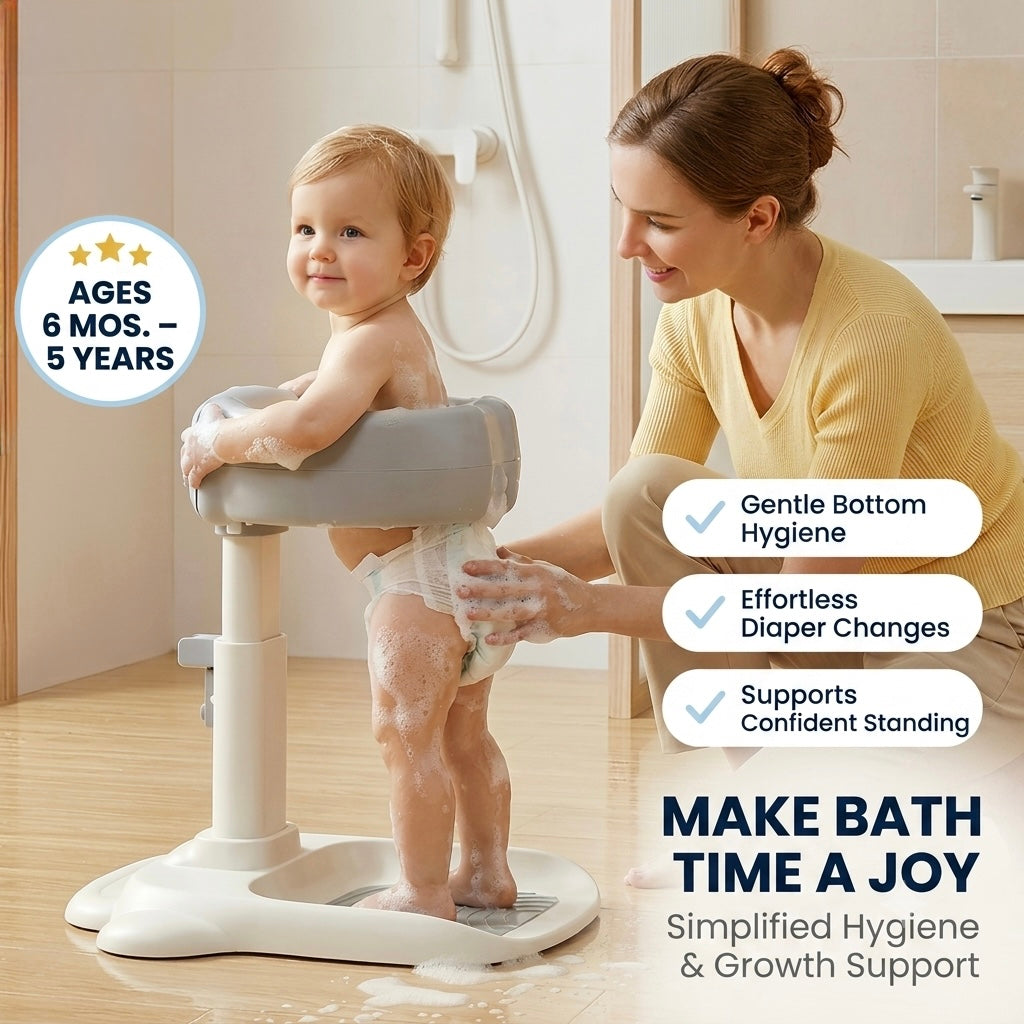 Baby Standing Bath Support Rack