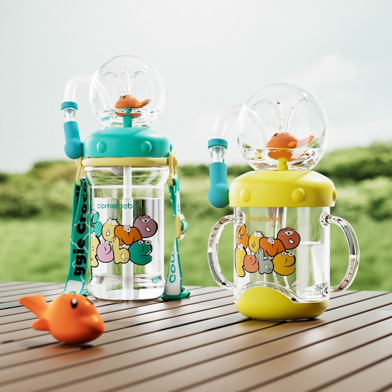 Baby Whale Fountain Water Cup