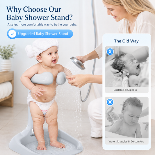 Baby Standing Bath Support Rack