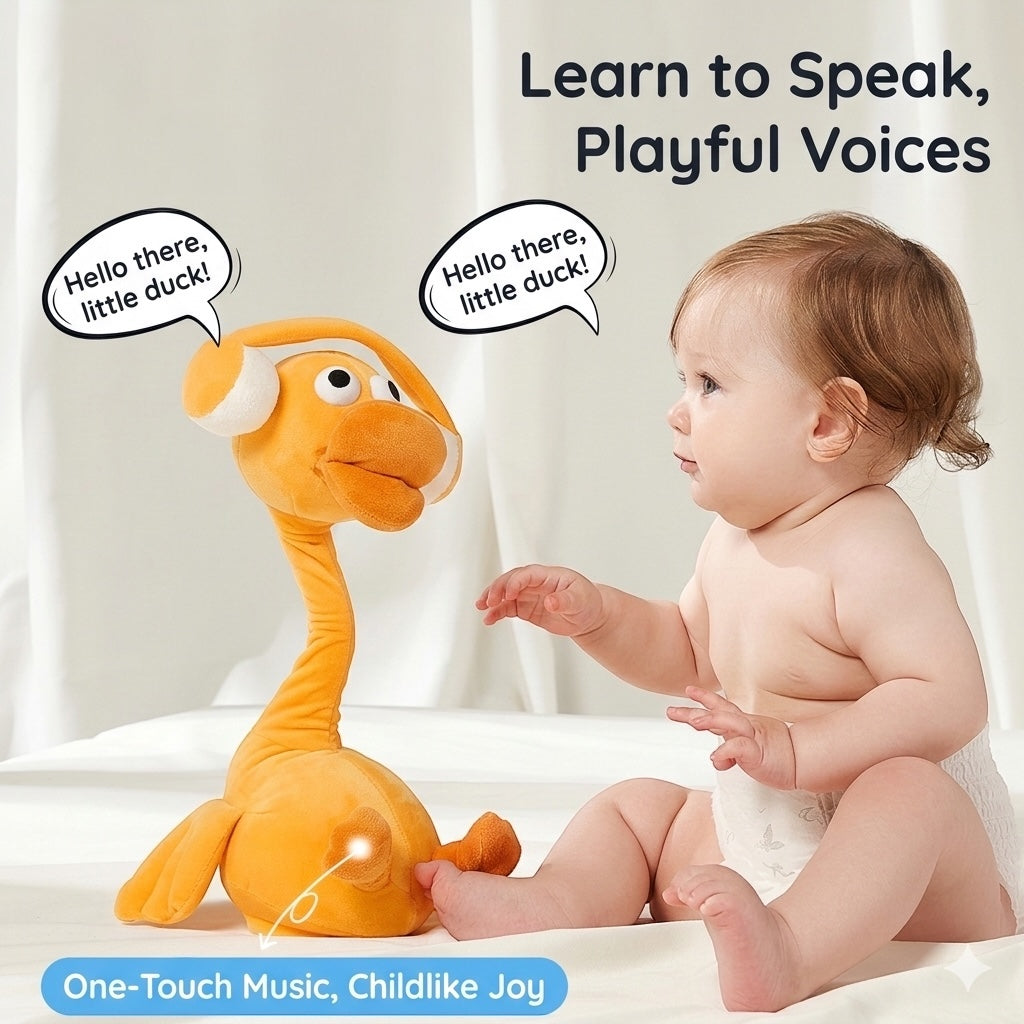 Voice Repeater Dances & Sings Baby Duck